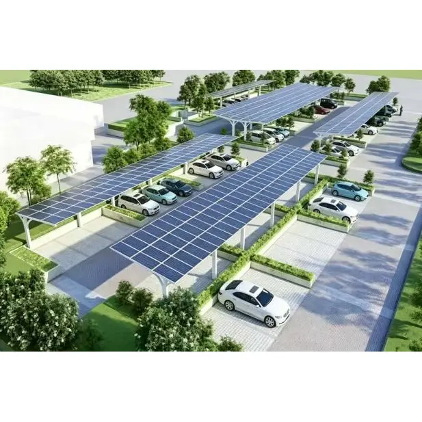 Zonne-carport montagesysteem